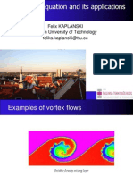 The Vorticity Equation and Its Applications