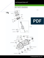 2019 NINJA® ZX™-10RR Crankshaft - Piston(s)