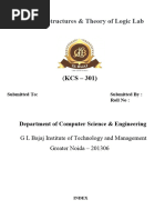 DSTL Lab Experiment File