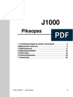 Yaskawa J1000-Pikaopas