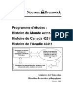 Histoire Du Monde-42211:12 Canada-42311:12 Acadie-42411