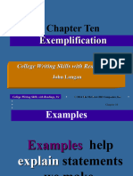 Chap 010 Exemplification