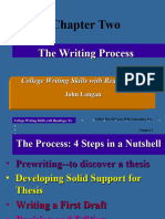 Chap - 002 The Writing Process