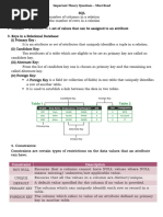 Import Theory Question - SQL