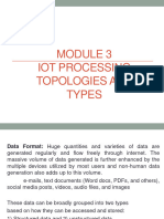 IoT Module 3 IoT Processing Topologies and Types