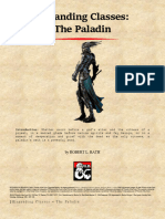 Expanding Classes (The Paladin)