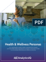 AnalyticsIQ Health and Wellness Personas Lookbook