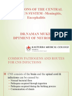 Infections of CNS