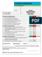 Vehicle Checklist Ikram