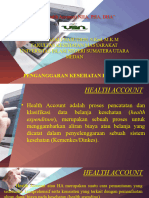 Penganggaran Kesehatan Daerah Health Account (Nha, Pha, Dha)