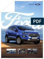 Exé Fiche Technique FORD - EcoSport Vec - Aout 2018