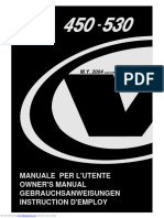 En-E En-Mar MX: Manuale Per L'Utente Owner'S Manual Gebrauchsanweisungen Instruction D'Employ