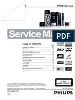Philips fwd876 DVD Mini System SM Fonte