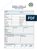 ASBM-Application FORM 2023