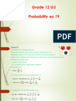 Probability Ex 19