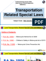 TDC-15-S-07-2__Land_Transportation_Related__Special_Laws_(Version_3_2021)