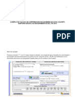 Ejemplo 1 de Calculo de Contribucion Solar Minima de ACS Segun CTE