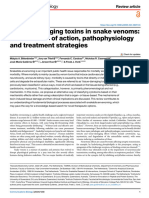 Tissue Damaging Toxins in Snake Venoms