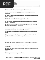 B1 English Listening Test Practice with Answers | PDF