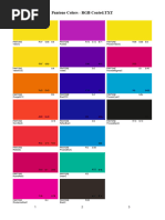 B. Braun Brand Color Guidelines | PDF | Color | Graphic Design