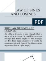 Laws of Sine and Cosine1