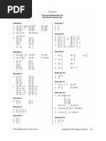 Primary 6B Workbook Answer Keys | PDF
