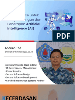 Materi - Data Science Untuk Pengembangan Dan Penerapan Artificial Intelligence (AI)
