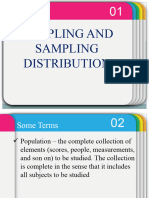 Sampling and Sampling Distribution 2