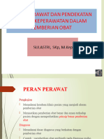 PERAN PERAWAT DLM PEMBERIAN OBAT (Lastri) 1x