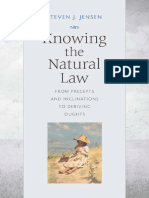 Knowing The Natural Law - From - Jensen, Steven J. - 7919
