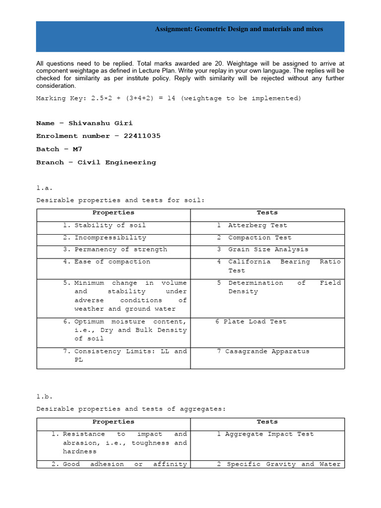 Assignment 5 2024 Worksheet Pdf Physical Sciences Civil Engineering