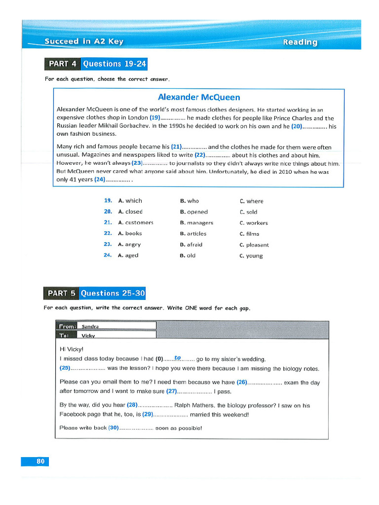 Succeed KET - 8 Practice Tests (2020) - Flip PDF - FlipBuilder | PDF
