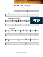 Fusion Chord Voicings: Chordal Concept 01