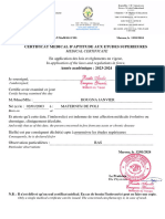 Certificat Médical Hougna Janvier Fs
