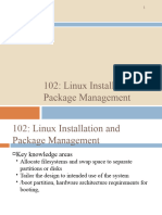 102 - Linux Installation and Package Management