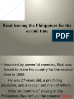 Reyes Rizal Report