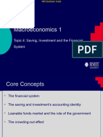 Topic 4 - Saving, Investment and The Financial System - 23B-3