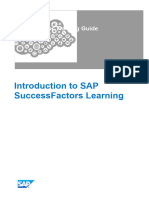 2 - Intro To SAP SF Learning
