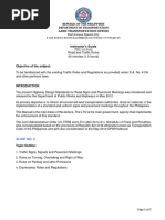 TDC-15-S-02 Road and Traffic Rules