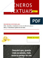 Gêneros Textuais