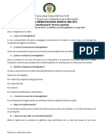 Cuestionario 3er. Parcial Teoria Hematologia Basica Completado