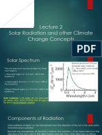 Lecture 2 - Solar Radiation