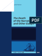 The Death of The Narrator - Sylvie Patron (Aufsatz)