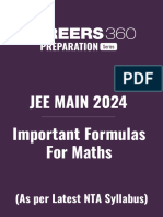 Maths IMP Formula Book