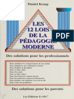 Les 12 Lois de La Pédagogie Moderne - Kemp, Daniel - 1993 - Blainville (Québec) - Éditions E MC