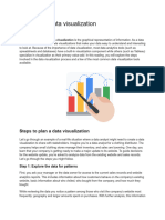 Planning Data Visualization