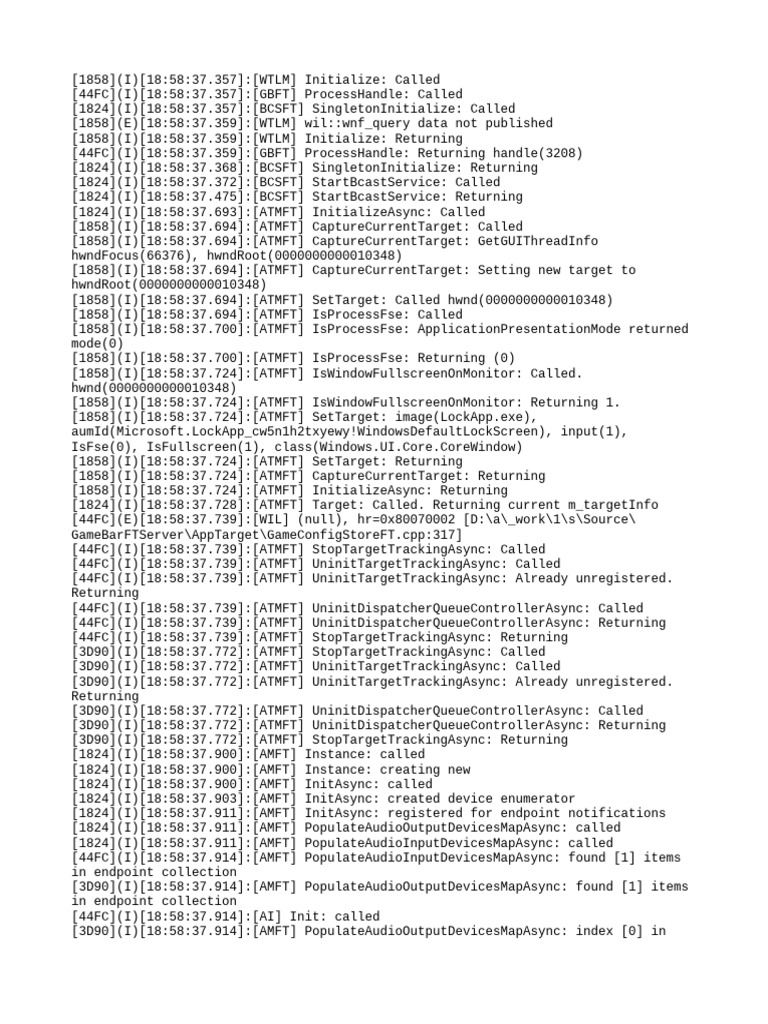 Xbox Error Code 0x80070584 Log | PDF | Computing | Computer Architecture