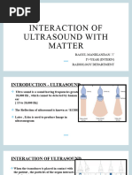 Basics of Ultrasound Principles | PDF | Sound | Ultrasound