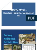 Survey Detail (Hidraulika, Lingkungan, DLL)