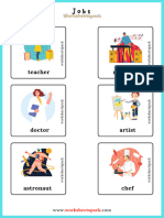 Jobs Printable Learning Cards For Kids